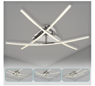 Plafonnier LED Navaris Design Moderne à 13,89€