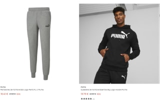 Rebajas hasta 60% descuento marca Puma precios muy buenos