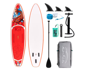 Tabla de Paddle Surf FunWater 335cm Remo Ajustable Bomba con mochila de Viaje por 157,99€
