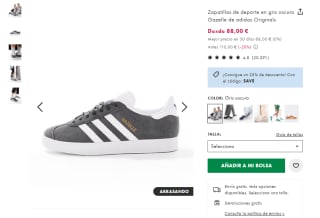 Adidas Originals Zapatillas Gazelle por 66€
