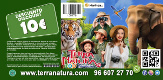 -10€ en la entrada de Terra Natura