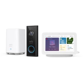 eufy Video Doorbell 2K + HomeBase 2 + Google Nest Hub (Gen. 2) voor €159 bij Tink