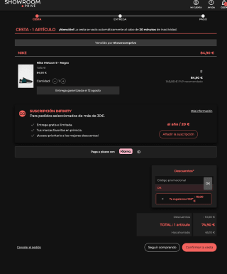 Zapatillas NIKE METCON 9 por solo 74,90€