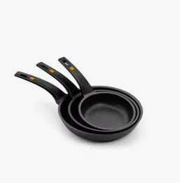 Bra Set 3 Sartenes Efficient Lote 18cm + 22cm + 26cm Aluminio Fundido por 57,37€