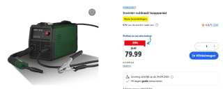 PARKSIDE® Inverter-vuldraad-lasapparaat voor €79,99 in de Lidl webshop