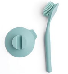 Cepillo friegaplatos con ventosa Brabantia a solo 2,19€