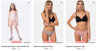 Envío gratis en toda la moda ropa y calzado desde 0,99€