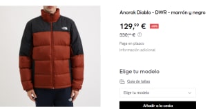 Anorak de Hombre The North Face Diablo - DWR por 129.99€