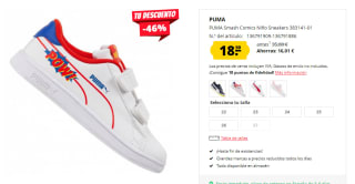 Hasta 75% descuento en calzado y ropa Puma precios desde solo 3,49€