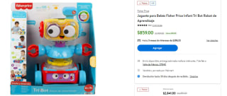Juguete para Bebés Fisher Price por $859 en Amazon