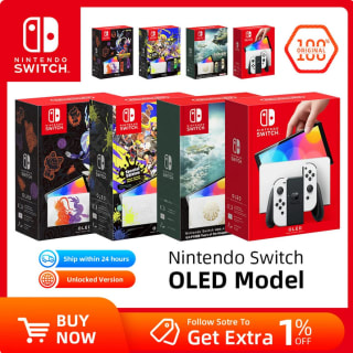 Consola Nintendo Switch OLED por 266€