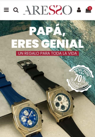 -70% de Descuento en Relojes.