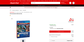 PS4 Uncharted Collection Hits por 9,99€