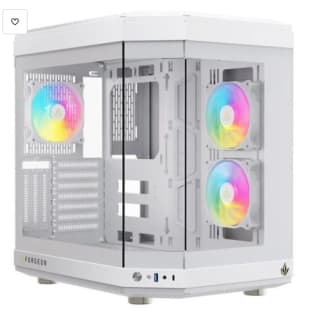 Torre Forgeon Kyber ARGB Cristal Templado USB 3.0 Blanca por 152.9€