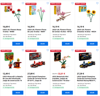 Lego segunda unidad al 50% descuento en Carrefour grandes ofertas