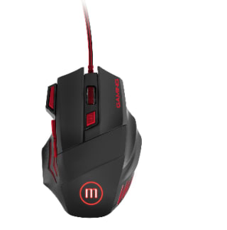 Mouse Gamer Maxell 3200 Dpi Led MOW-R Samurai por $8.990