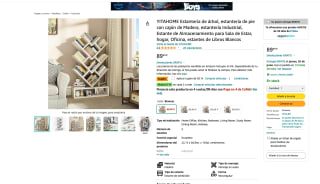 Estantería YITAHOME de árbol de pie con cajón de Madera por solo 44,99€