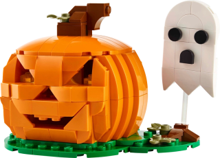 Gratis LEGO Halloweenpompoen met verlichting t.w.v. € 19,99 bij je bestelling