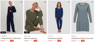 15% korting op veel pyjama's bij e5