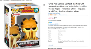 Figura Funko Pop Comics: Garfield con Lasagna Pan por 8€