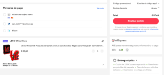 LEGO Art LOVE Maqueta 3D por 57,63€