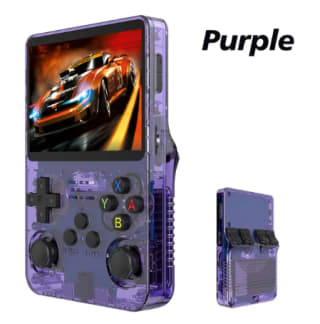 Consola videojuegos portátil Retro R36S con tarjeta 64GB por 31,86€