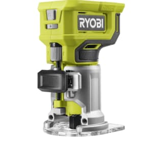 Affleureuse à Bois Ryobi RTR18-0 - 18V, 30 000 tr, min, pince 6 mm, course berceau 38 mm, Livrée avec 1 pince de 6 mm, 1 mèche de coupe à 69,69€