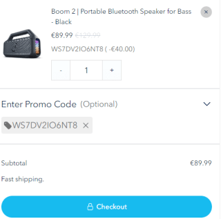 Soundcore Boom 2 Outdoor Speaker, 80W, voor €89,99 dmv code bij Soundcore