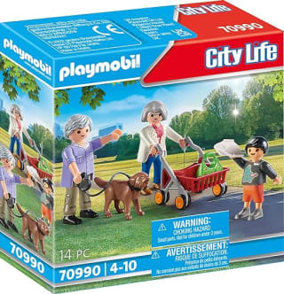Playmobil City Life, Abuelos y Nieto por 5,99€