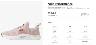 Zapatillas Nike desde solo 24€