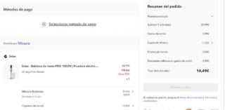 Batidora de mano Solac PRO por 14.40€