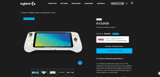 Consola portátil Logitech G Cloud Gaming Handheld por 299€
