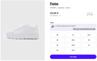 Zapatillas de Mujer Puma KARMEN por 35.99€