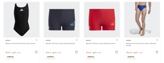 Bañadores Adidas desde 7,95€