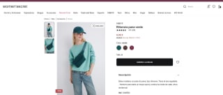 HI&BYE Riñonera pana verde por 6,99€