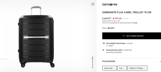 Samsonite Flux Spinner L Koffer, 75 Cm voor €143 bij Bagage24