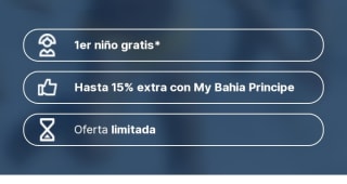 -27% + 15% para miembros Bahía Príncipe.