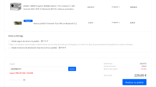 WANBO DaVinci 1 Pro Proyector por 229€