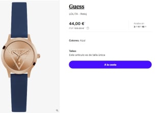 Reloj para Mujer Guess LOLITA por 44€