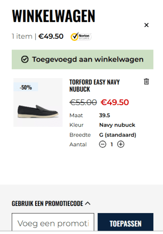 10% extra korting op geselecteerde sale items tot 50% bij Clarks