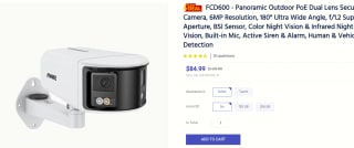 Annke duolens 4K beveiligingscamera voor €78,25 bij Annke