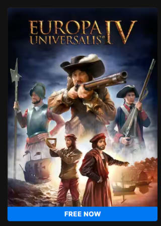 Europa Universalis IV gratis bij Epic games