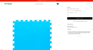 Protector de suelo Bestway Set 8 Piezas por solo 5,99€