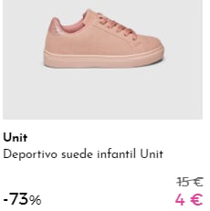 Calzado infantil UNIT por 4€