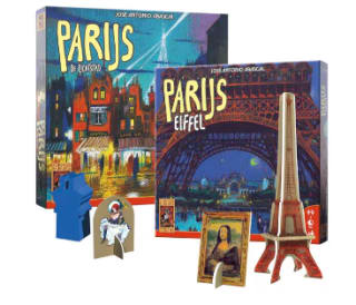 999 Games Parijs Inclusief Uitbreiding Eiffel Spel voor €19,99 bij Kruidvat