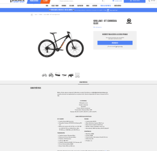 Bicicleta BKona LANA'I - BTT semirrígida black 339,99€