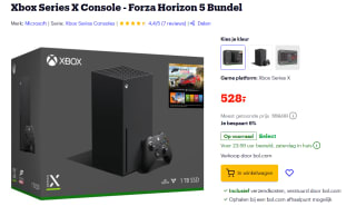 MICROSOFT Xbox Series X + Forza Horizon 5 Premium Edition Bundel voor €528 bij Bol.com