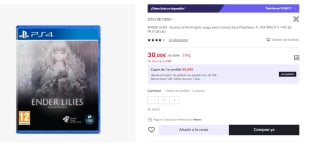 Juego PS4 Ender Lilies: Quietus of the Knights por 30€ (Cuenta Nueva 20€)