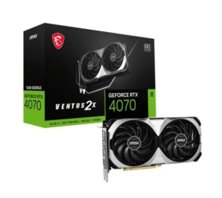 MSI GeForce RTX 4070 VENTUS 2X OC 12GB GDDR6X DLSS3