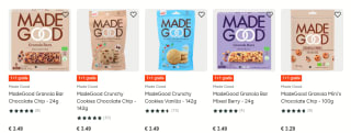 Alle glutenvrije Made Good producten 1 + 1 gratis bij Holland & Barrett